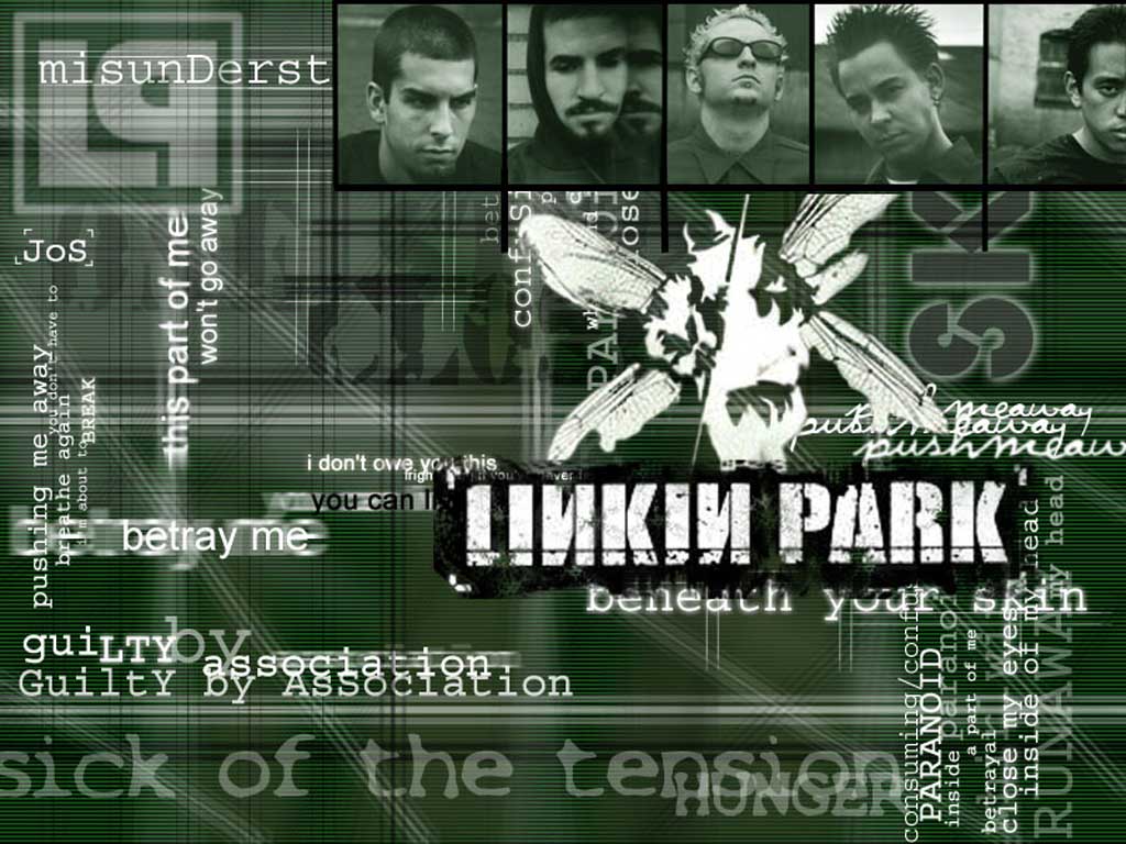 linkin park hybrid theory logo wallpaper