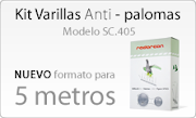 Varillas Anti - palomas