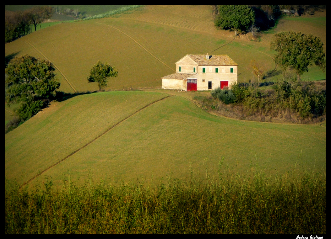 Racconti in luce: ostra e le sue campagne: l'infinito