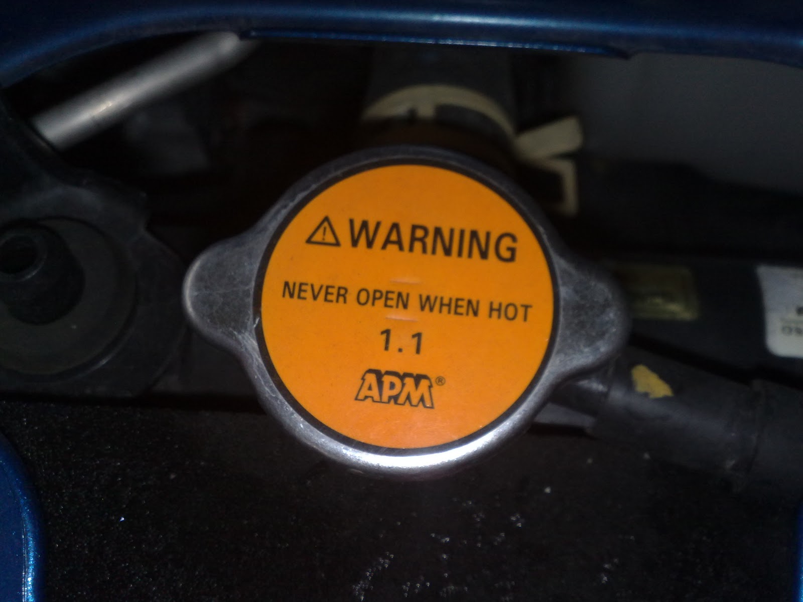 The journey begins It is time to change your coolant.