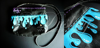 custom colour splash bag by dushky