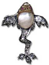 Dorothy Sturgis's angelfish brooch Dorothy Sturgis's angelfish brooch