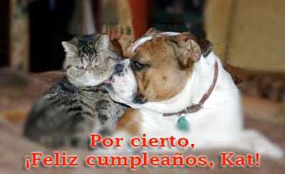 By the way, happey birthday, Kat! Happy birthday Kat