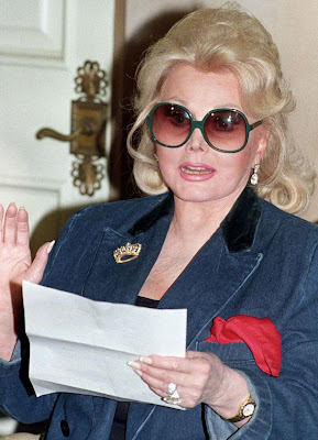 Zsa Zsa Gabor, American actress