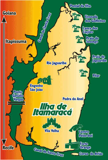 Mapa da Ilha