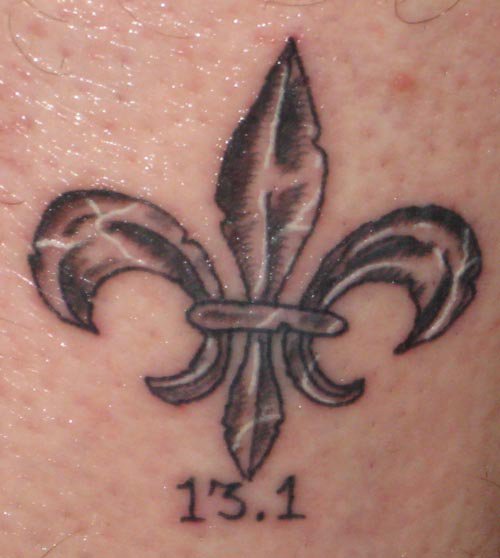 Fleur de Lis Tattoo 8 I had this tattoo done in New Orleans on 10 30 10