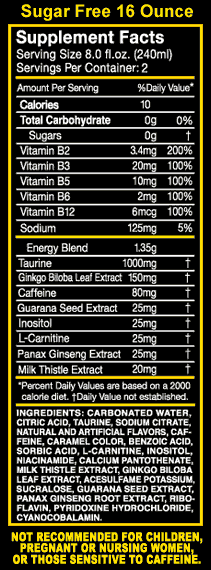The Original Energy Drink For Rockstars 2010