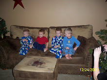 The four muskateers on Christmas Eve