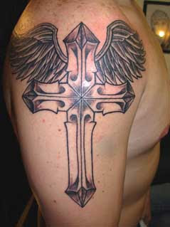 image of christian religious tattoo