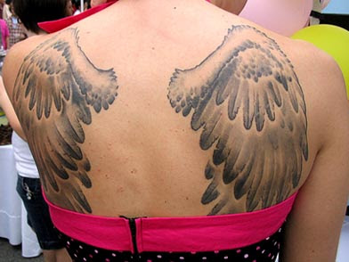  Angel Wing Tattoo–A Purity of Design