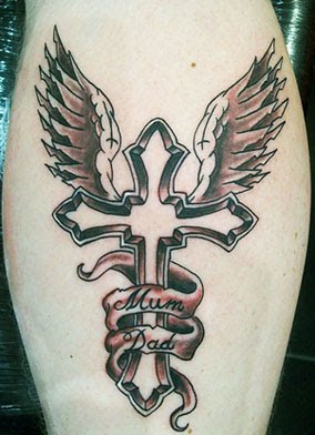 religious tattoo crosses