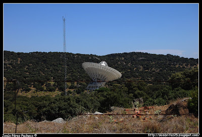 Estación espacial de Madrid de NASA e INTA en Robledo de Chavela