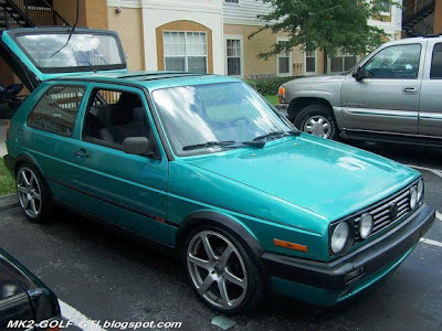 GOLF 2 with 18 inch wheels GOLF 2 with 18 inch wheels