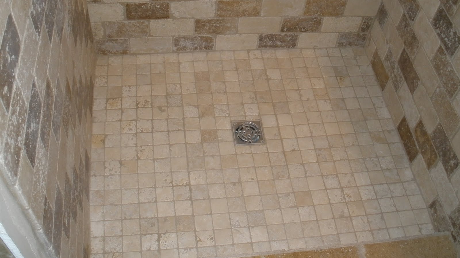 Shower floor with kerdi drain Tile & Stone By Design, LLC ( Kerdi