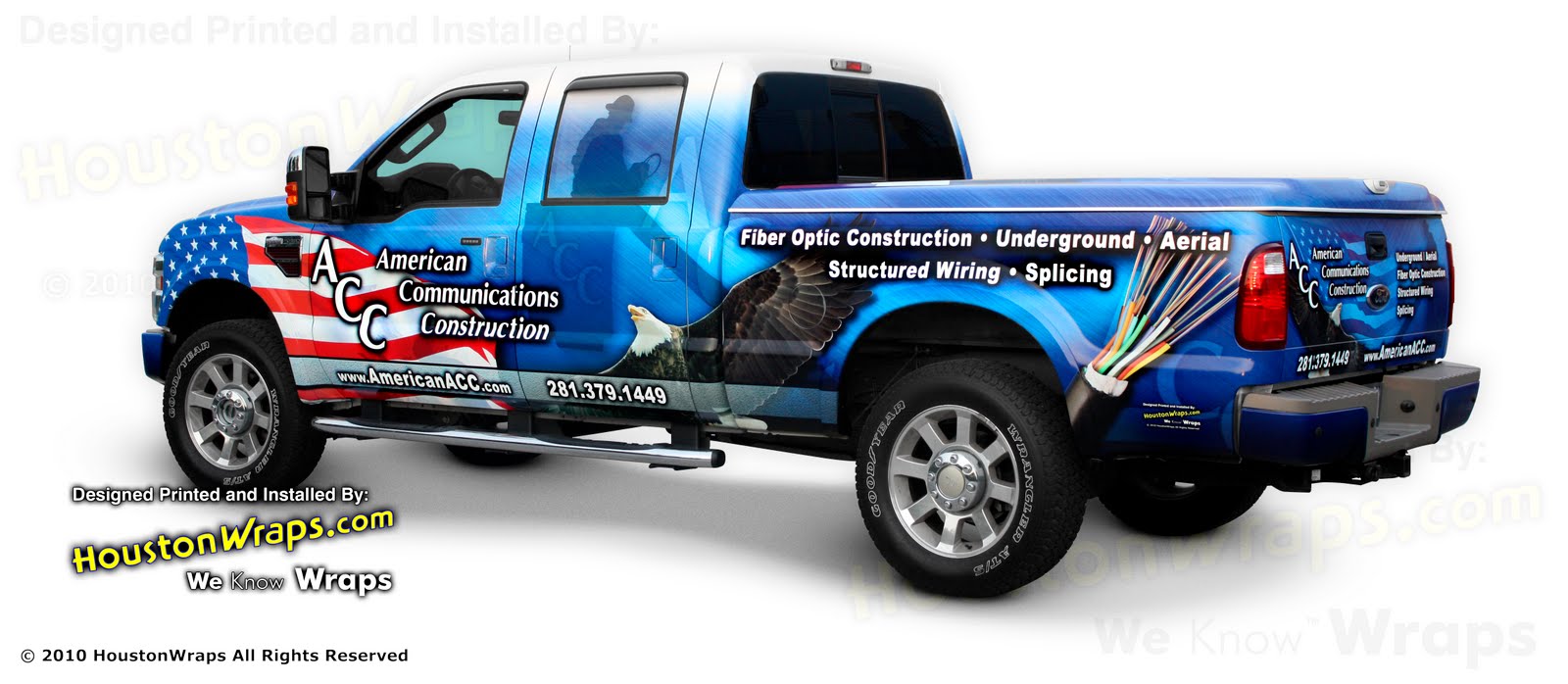 Houston Wraps, We Know Wraps™ King Ranch Ford F250 Double Cab Truck Wrap