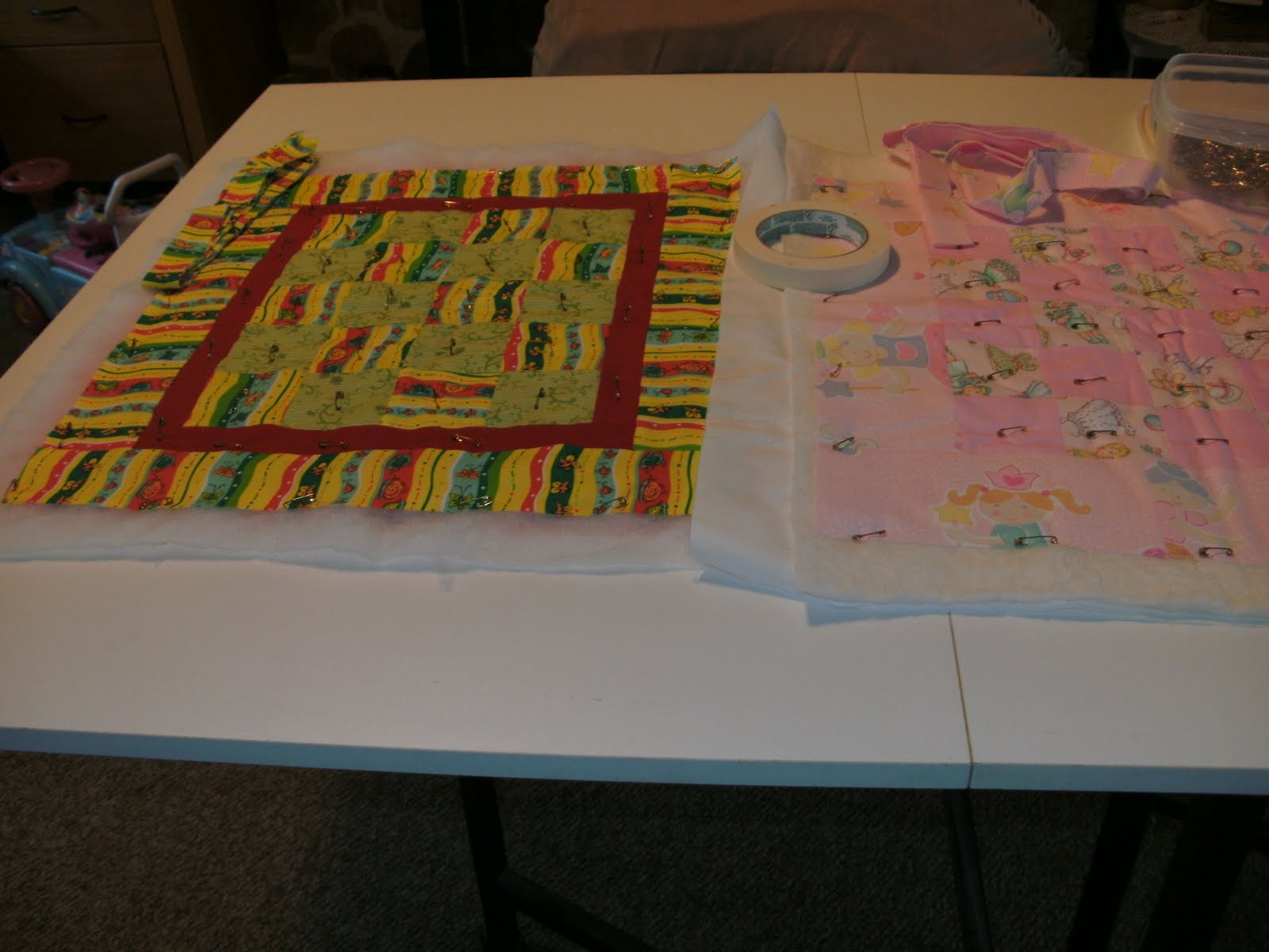 Quilter's Retreat Sandwiching Small Quilts