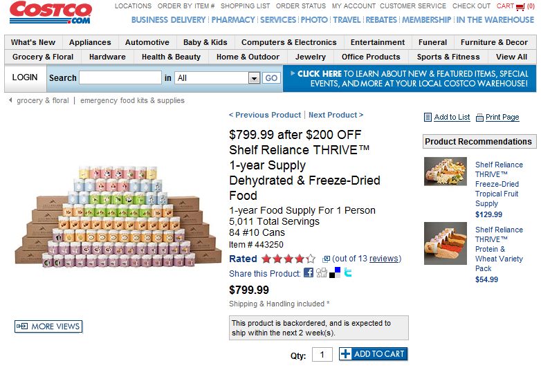 total 10 shopping list