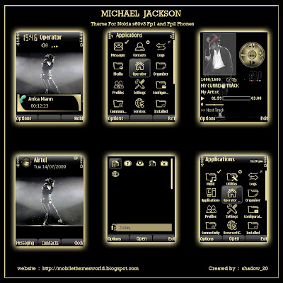 Michael Jackson Gold Theme
