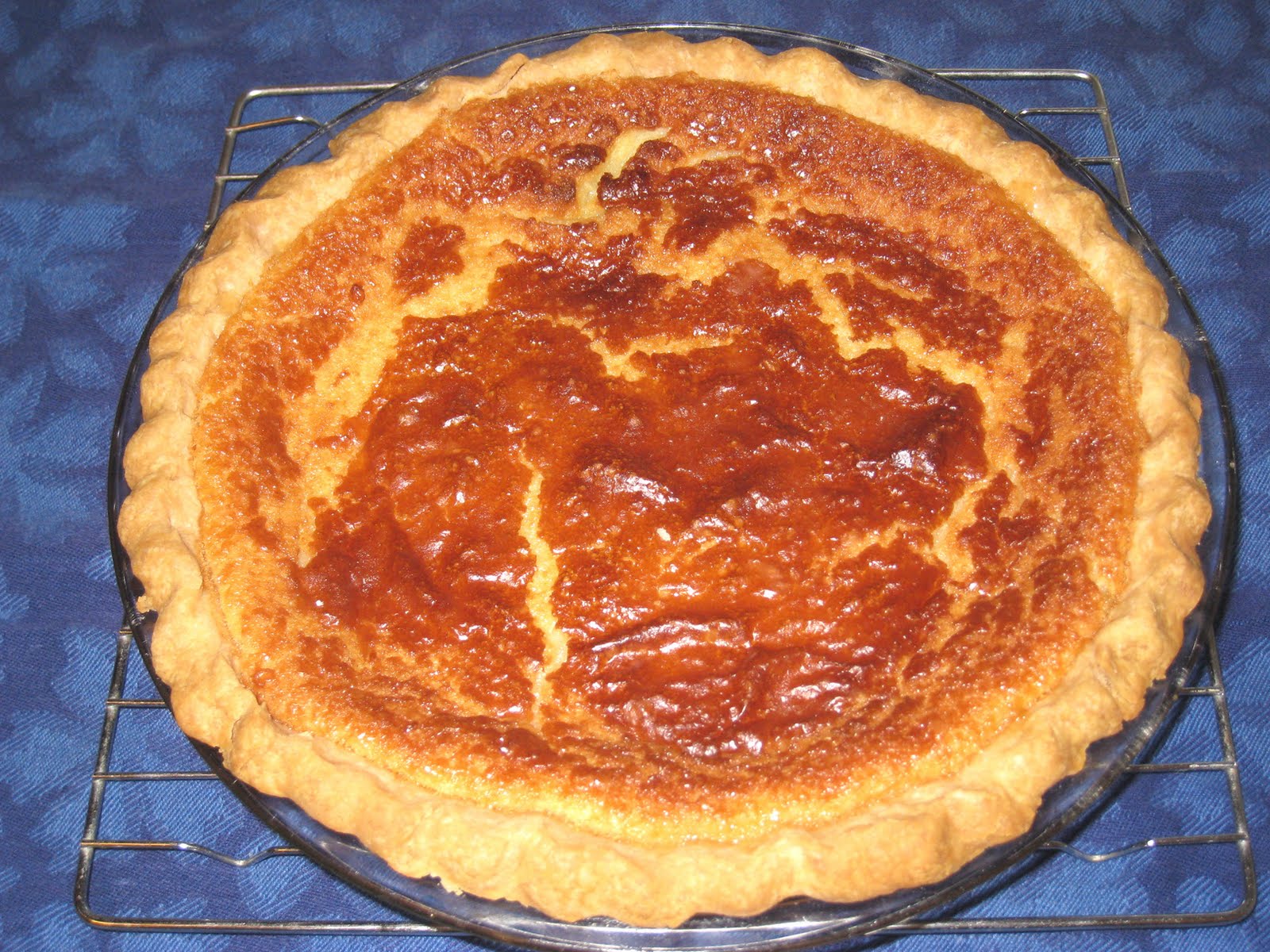 Cooking without a Net Baking Class Buttermilk Pie (A Taste of Two Pies)