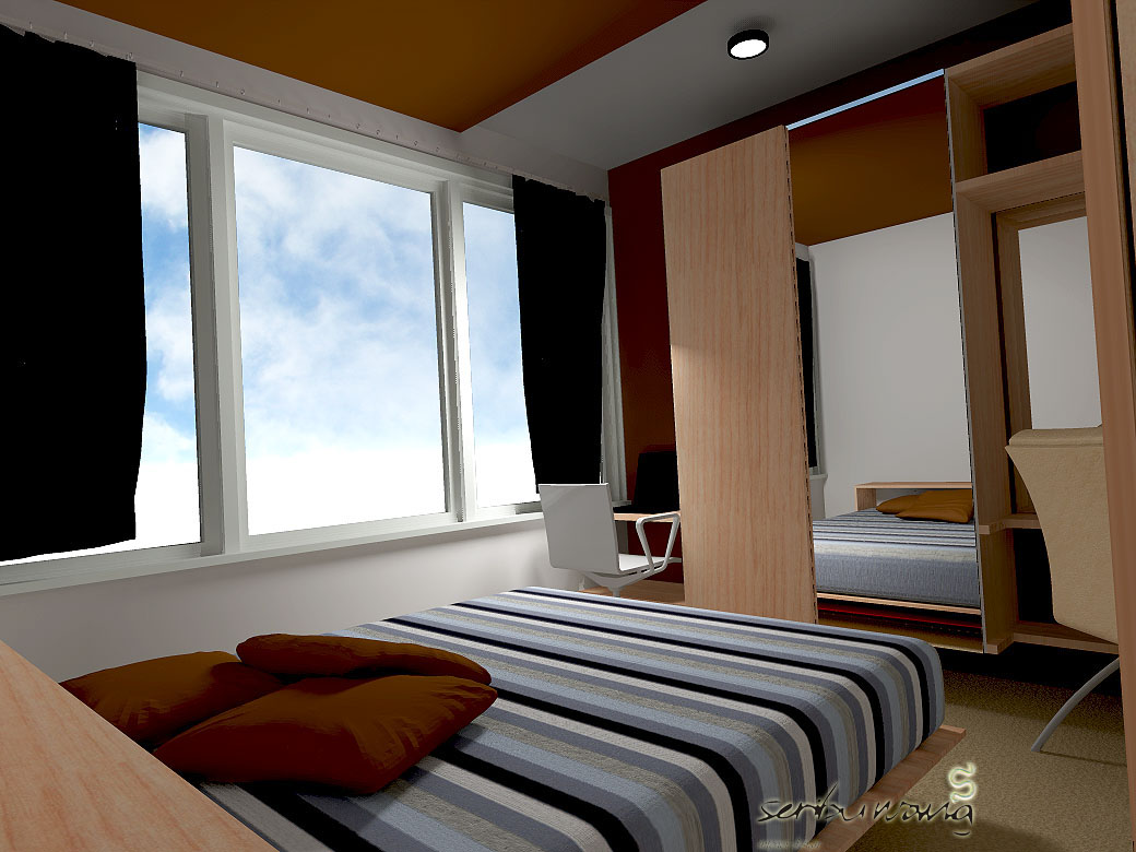 seribu ruang: Apartment Tipe 36, Jakarta