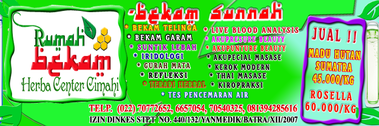 BEKAM TERAPI SUNNAH MEDIS