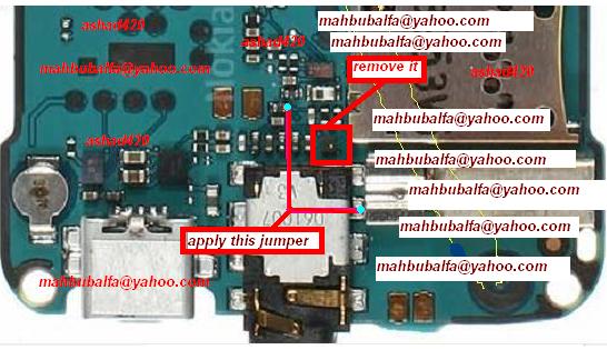 Nokia 3500c headphone not working. hands free not detected & detected but no 