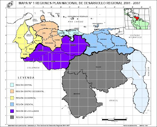 Que Son Las Regiones Politicas Administrativas De Venezuela
