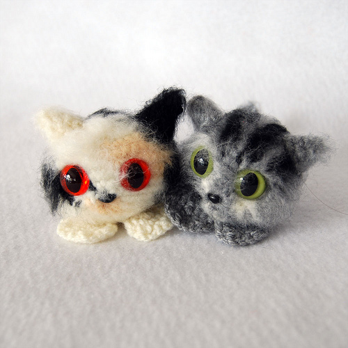 The Itsy Bitsy Spider Crochet Custom Dust Kittens