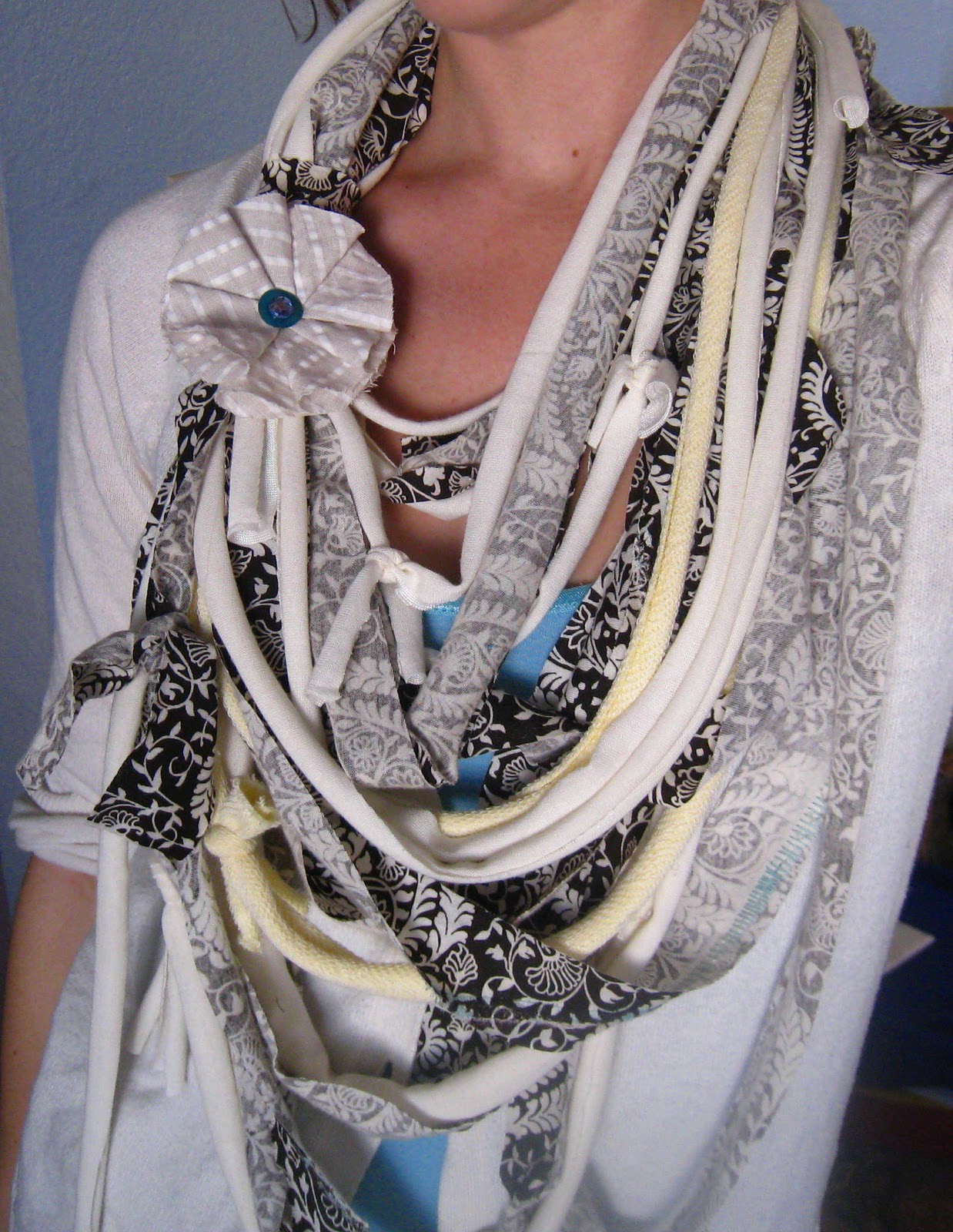 Found in the "Ali" Jersey cotton Neck scarf