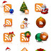 Ícones de Feeds para o Natal