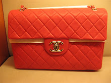 red lambskin maxi