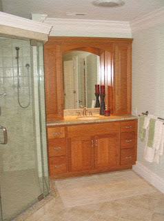 ducha y muebles de baño
