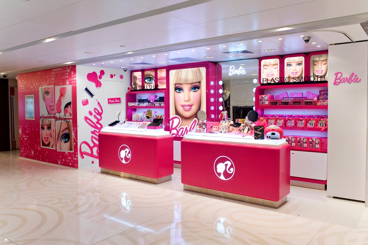 barbie beauty makeup nail 化妝品 美甲