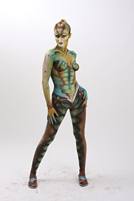 Amazing Body Art from the 2008 World Bodypainting Festival in Daegu, South Korea Amazing Body Art from the 2008 World Bodypainting Festival in Daegu, South Korea