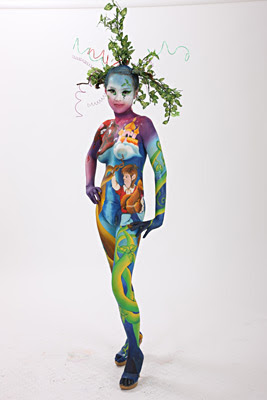 Amazing Body Art from the 2008 World Bodypainting Festival in Daegu, South Korea Amazing Body Art from the 2008 World Bodypainting Festival in Daegu, South Korea
