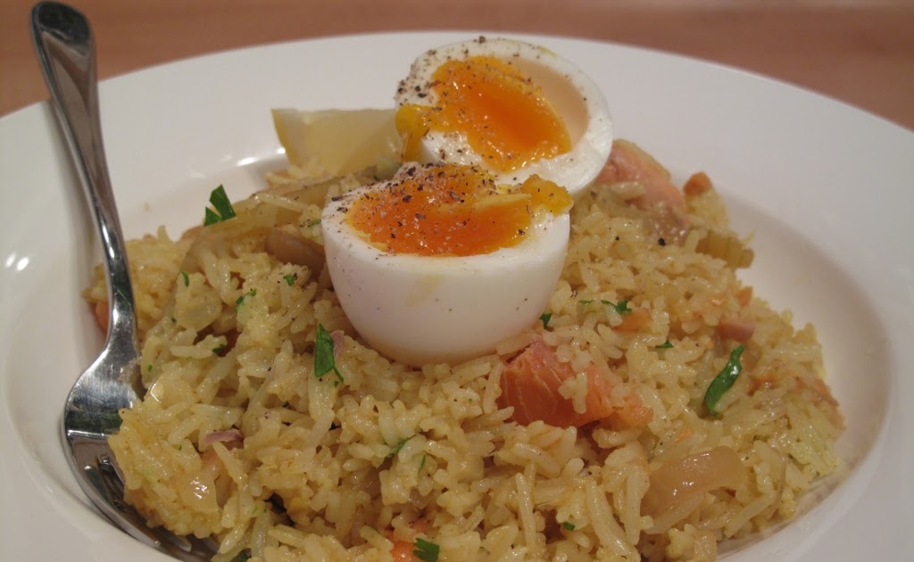 Lovely Wee Days: Fish, eggs & rice
