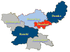 Jharkhand-Map