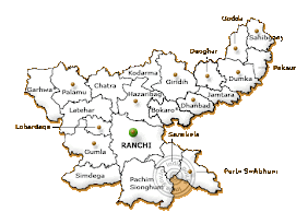 Jharkhand- Map