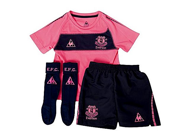 camisa rosa everton