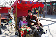 Ana & rickshaw driver