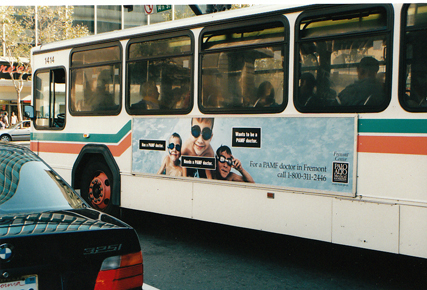 Bus Transit sign