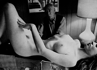 Henry Miller with Nude