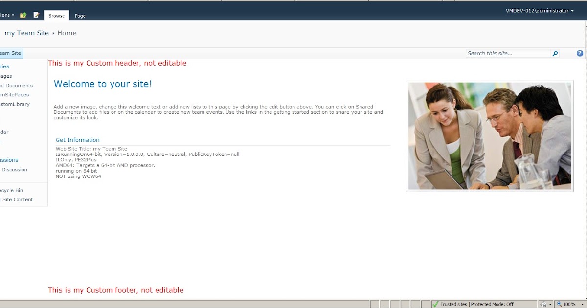 sharepoint 2010 training site template