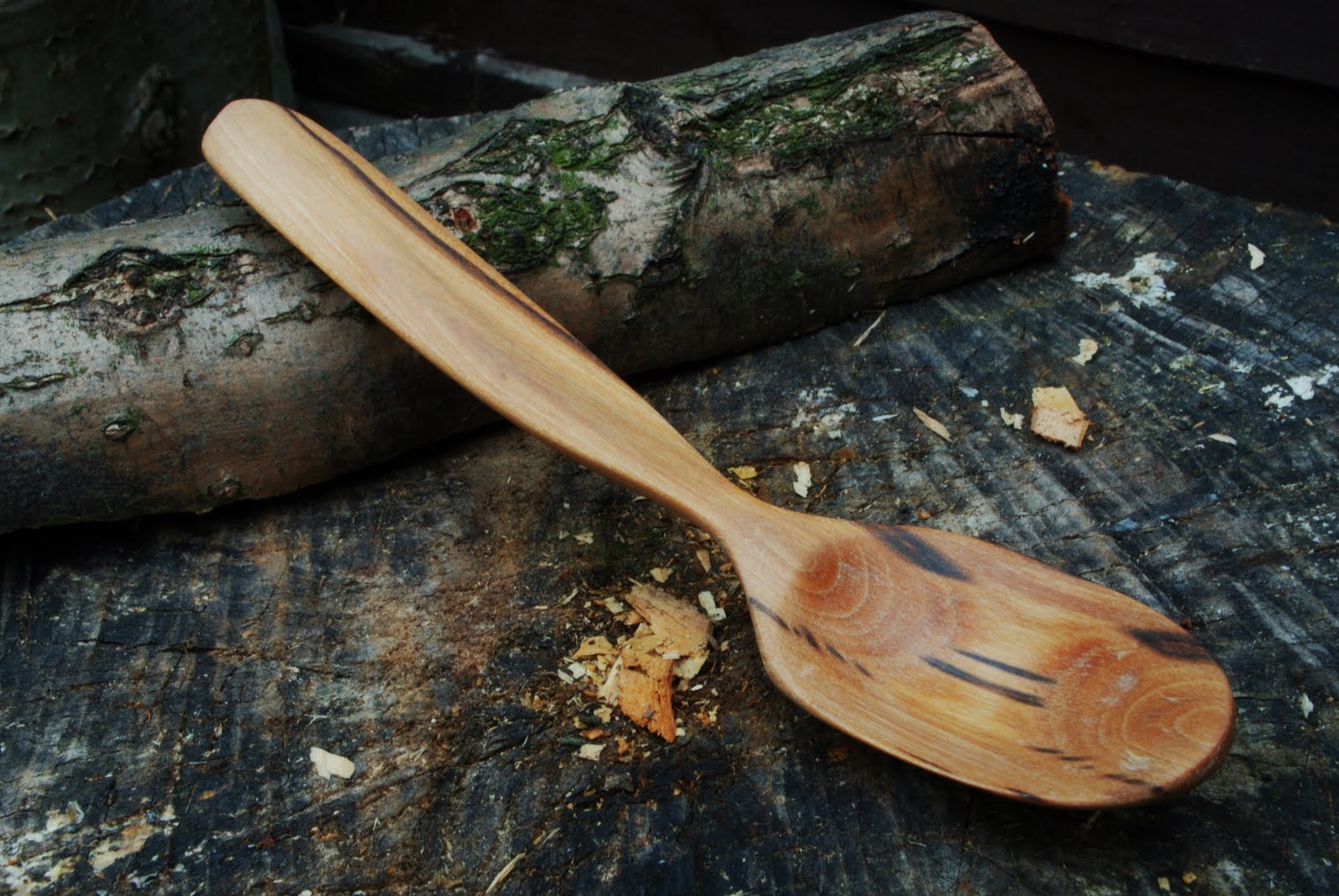 cherry wood carving