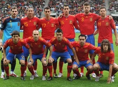 spanish football team cup players 2010 national list spain sports soccer espana tweet