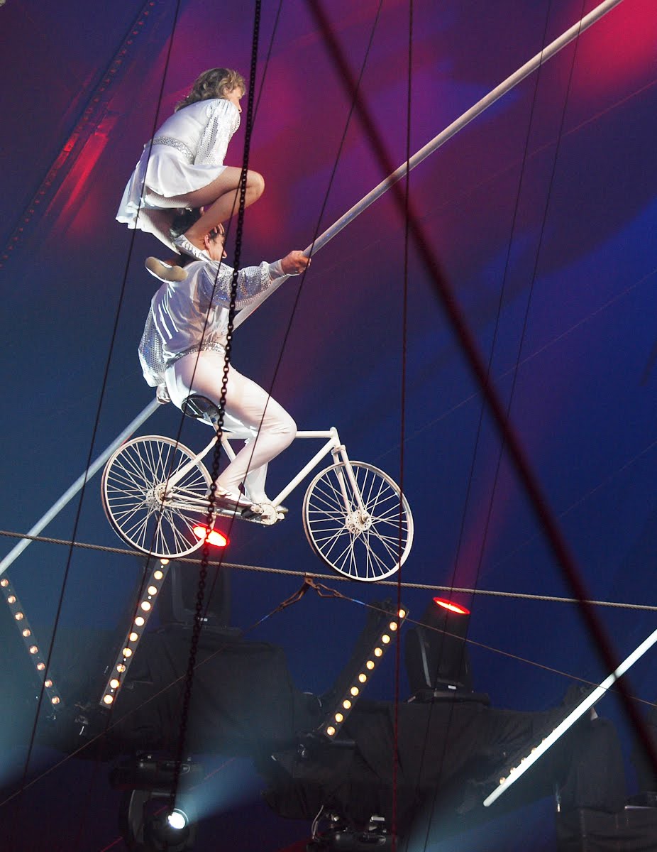 Monte Carlo Weekly Photo: Circus! - the Tightrope Walkers