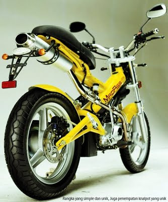 Motorcycle MINERVA 125CC Type MadAss Sachs