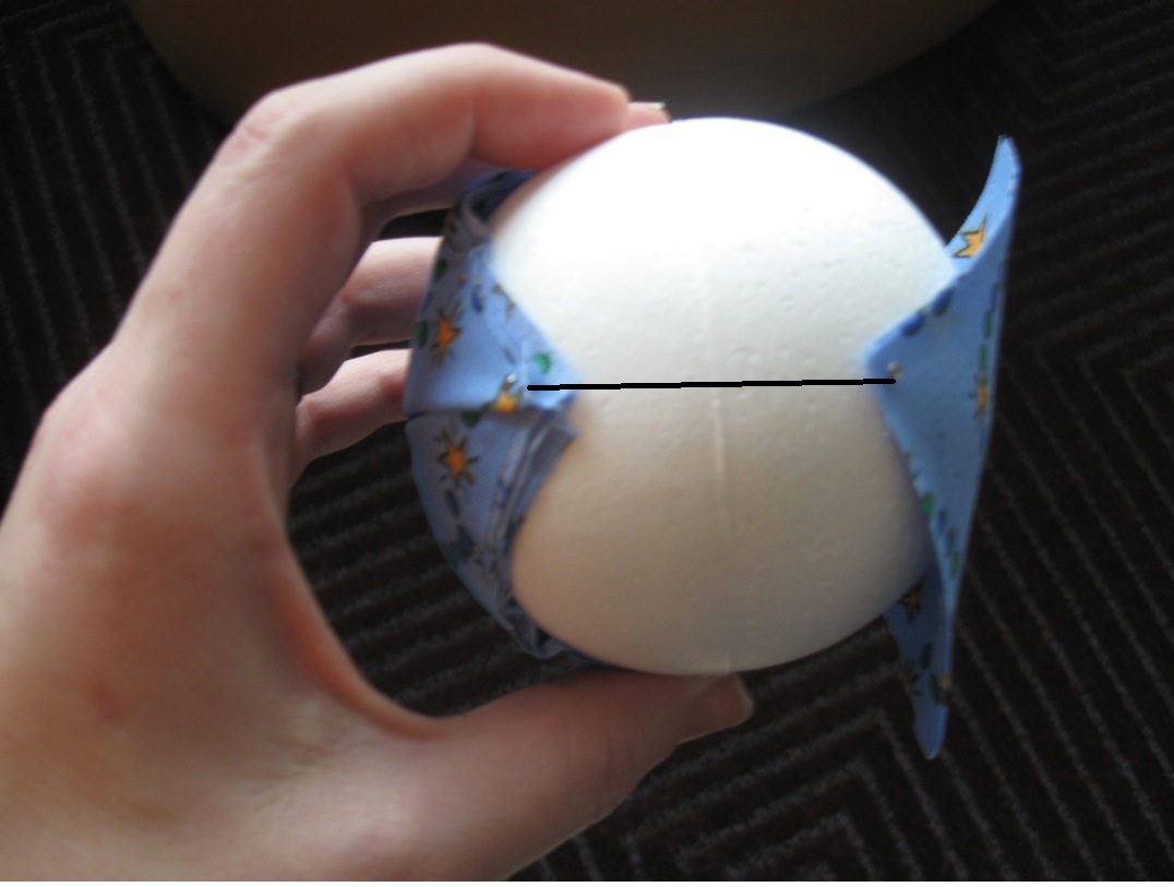 Happy Quilting: Quilted Christmas Ball Ornament Tutorial