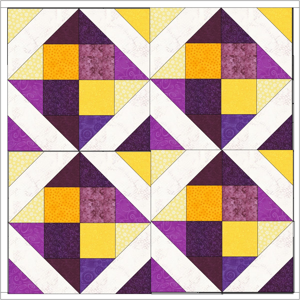 Happy Quilting Happy Quilting QuiltALong Fabric Requirements