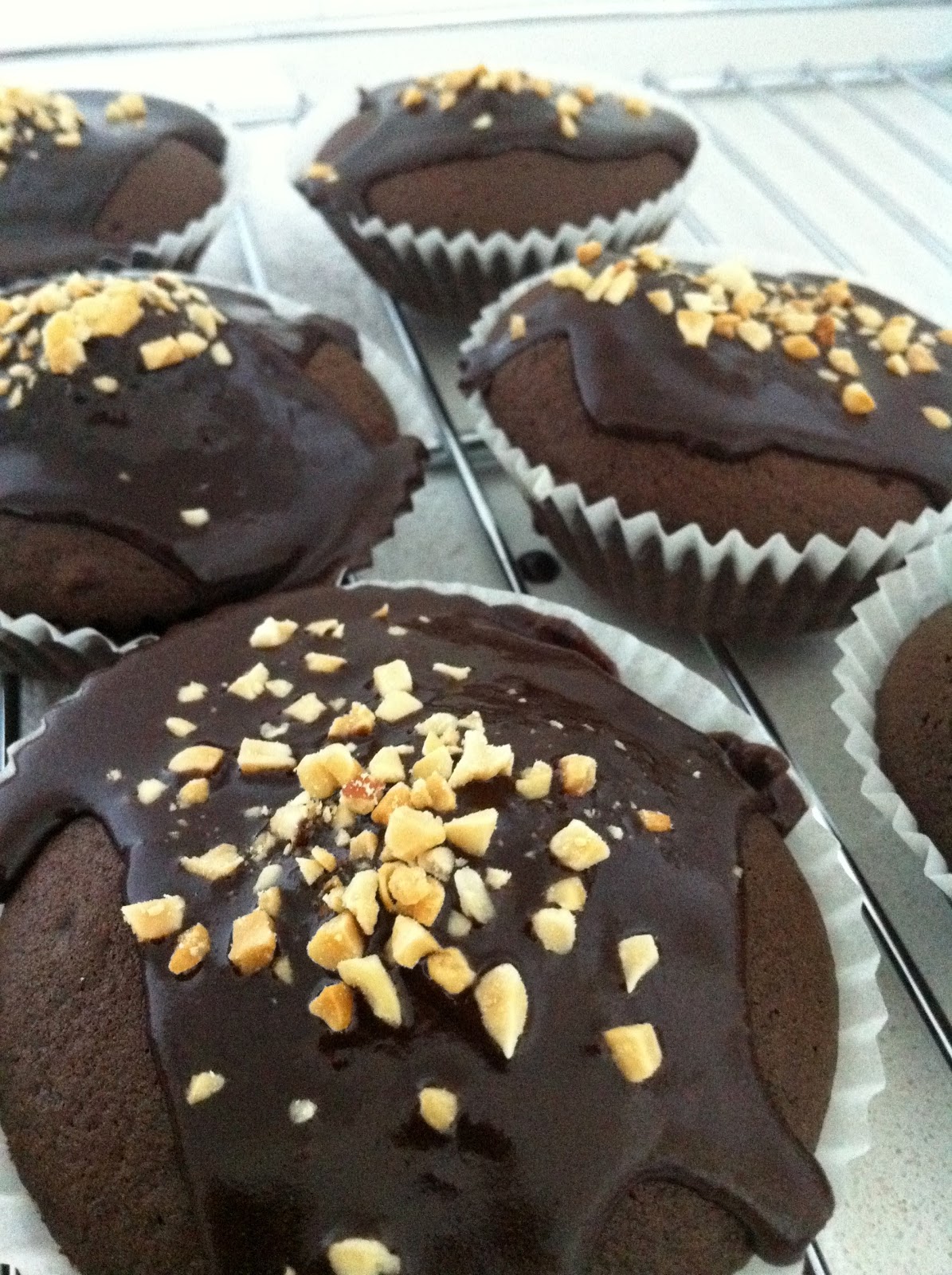 730 Days of My Life Gin's Kitchen Chocolate Cupcakes (Woolworths Premix)